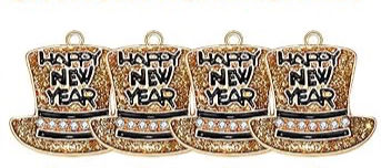 Thumbnail: New Year Glitter Charm Pendants