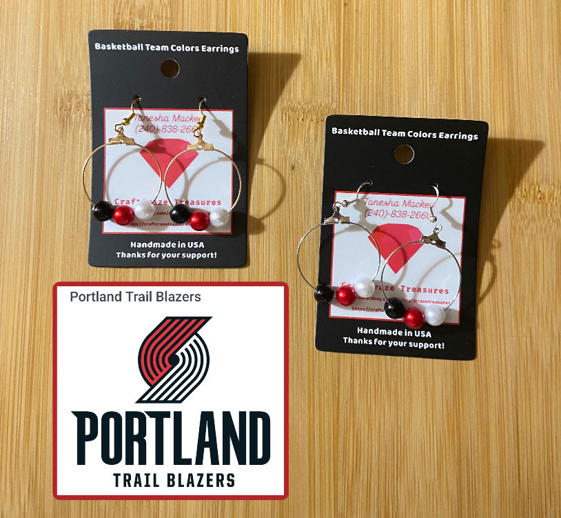 Thumbnail: Team-Inspired Handmade Earrings - Great for NBA Fans (Part 3)