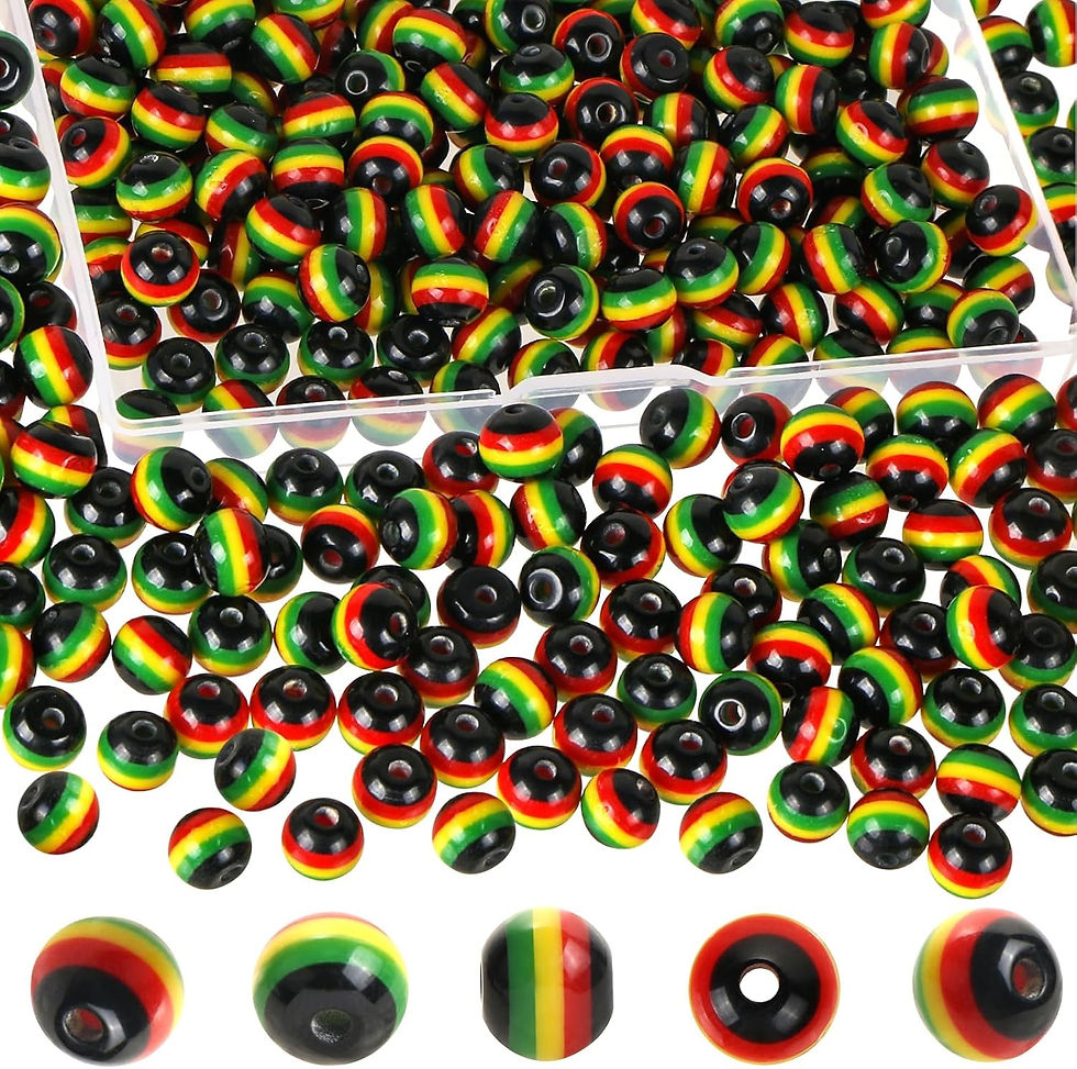 Miniatura: Pulseras con colores festivos del "Juneteenth"