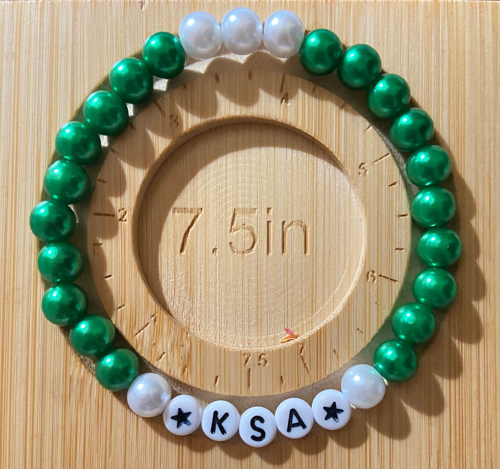 Thumbnail: International Tournament Flag Colors Bead Bracelets (6.5 in. - 7 in.)
