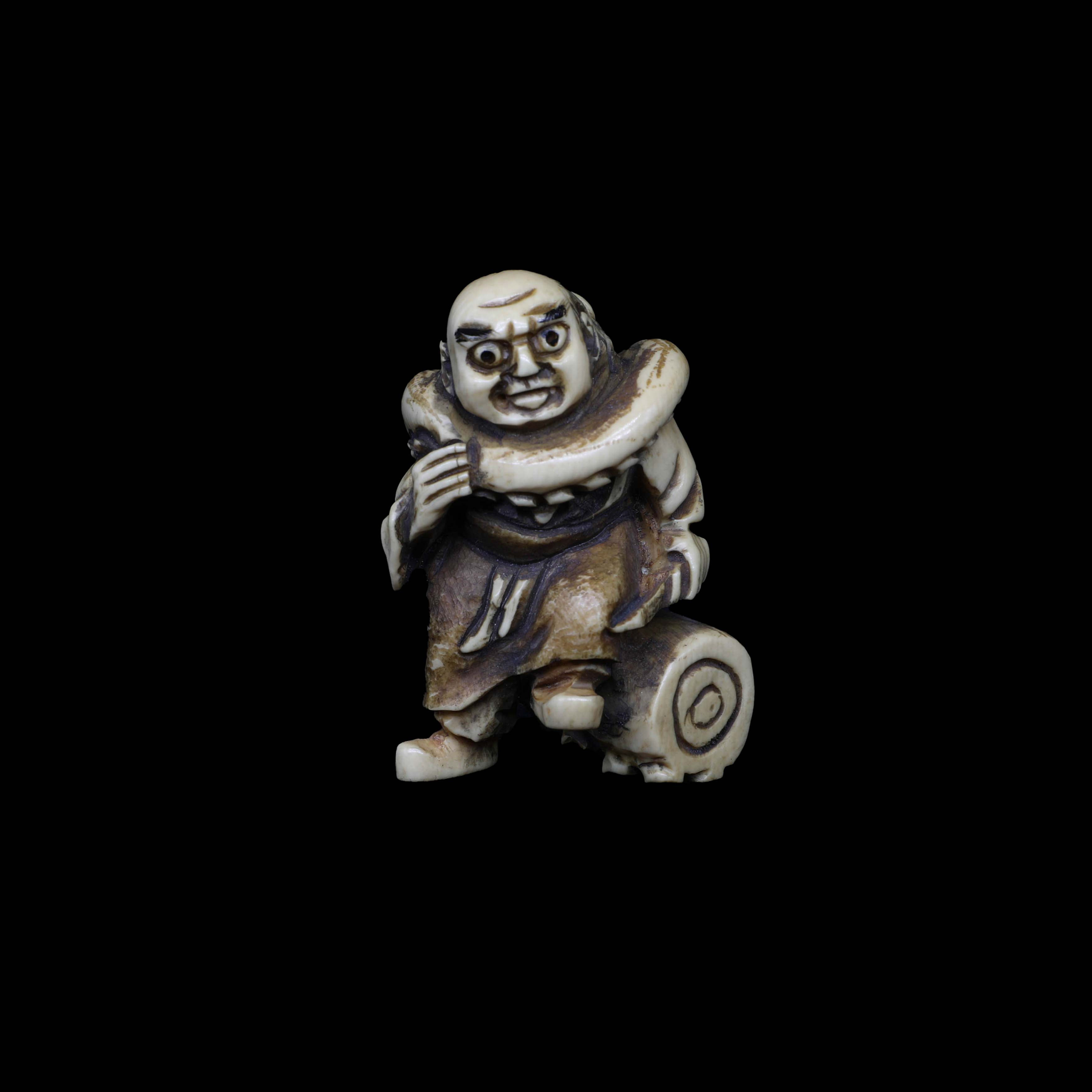 象牙 タコ足担ぎ爺