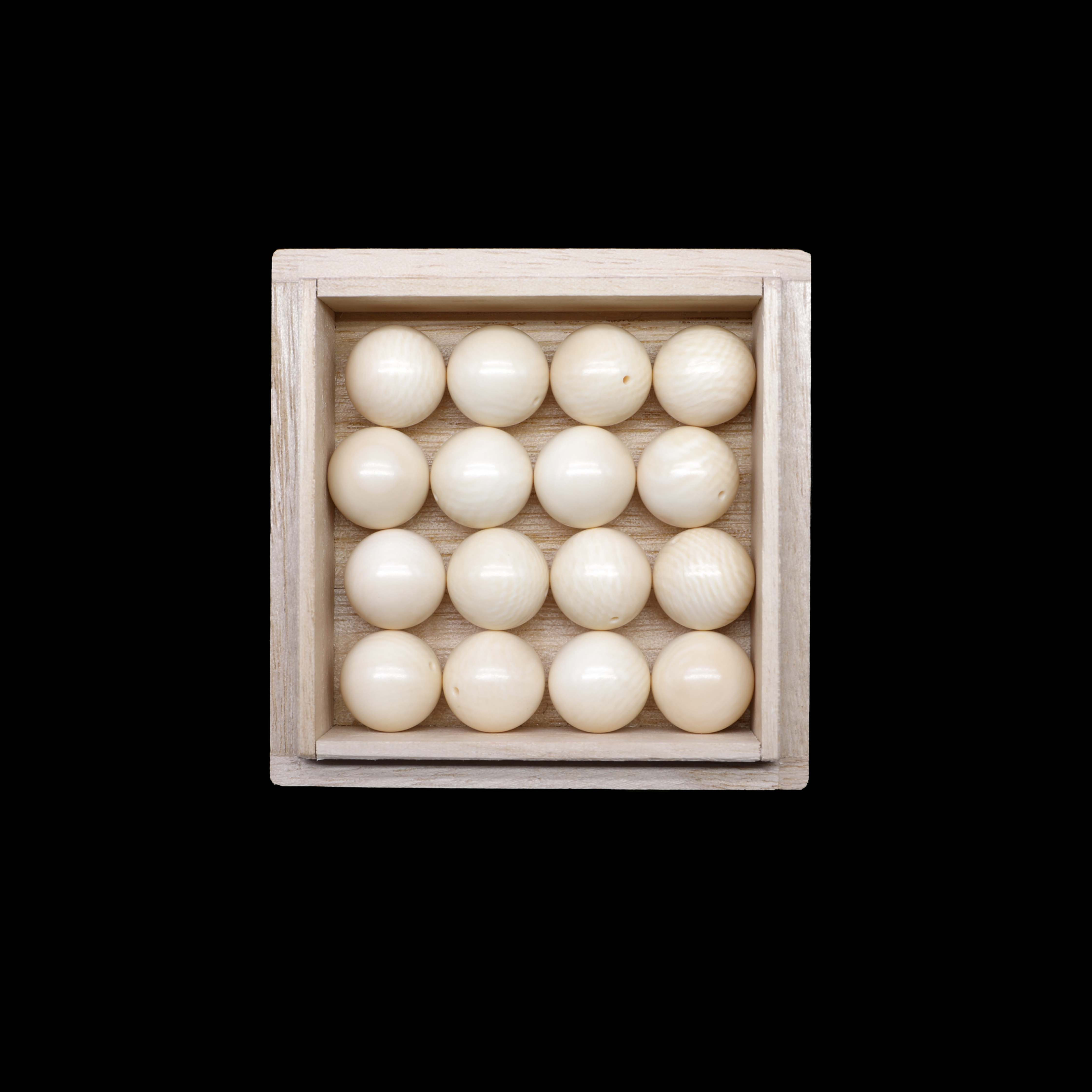 『象牙玉材』　16.0mm※1個単価