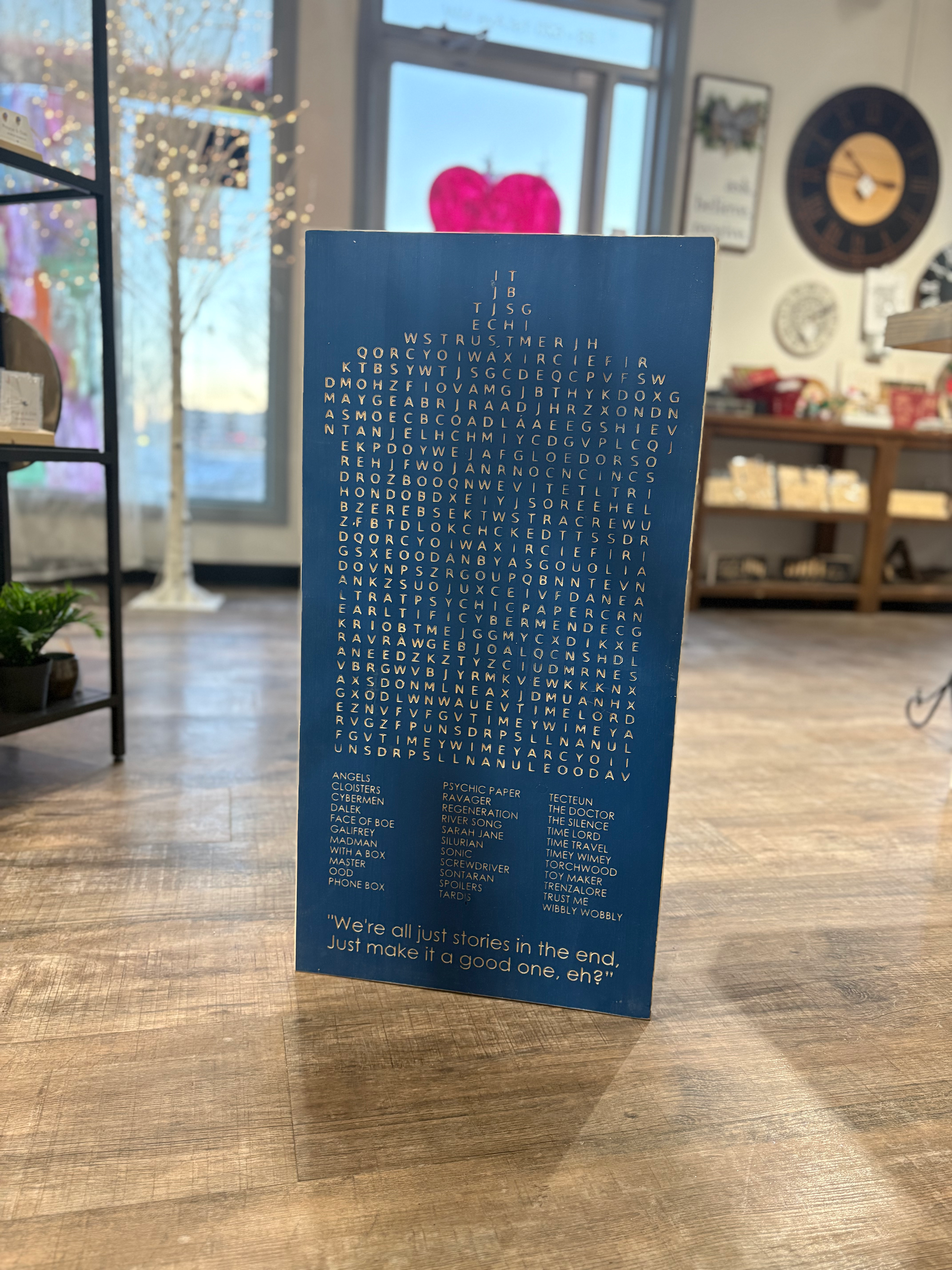 Doctor Who Wordsearch