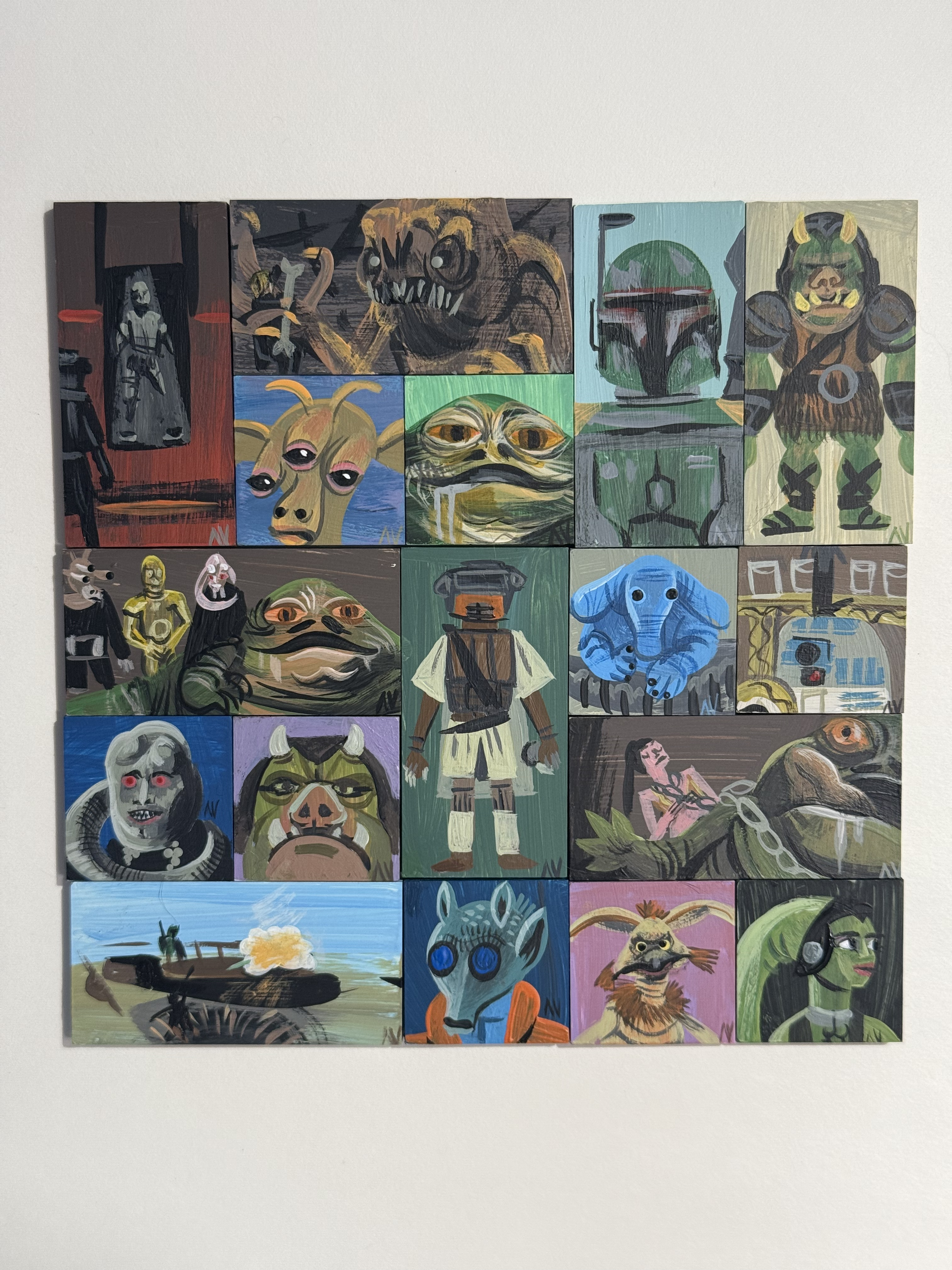 jabba's palace tiny paintings
