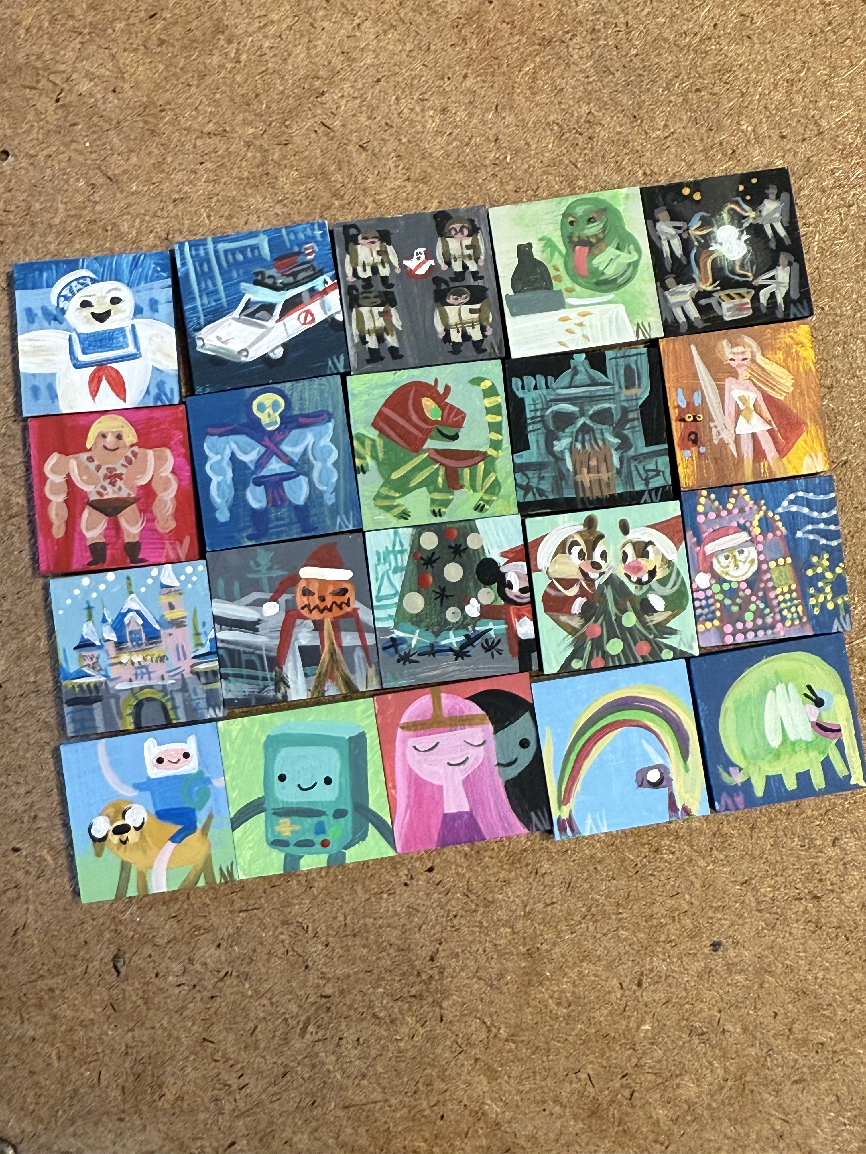 Custom tiny paintings