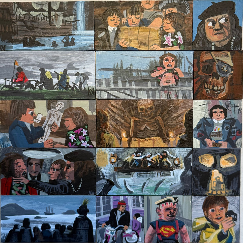 Thumbnail: goonies never say die tiny paintings
