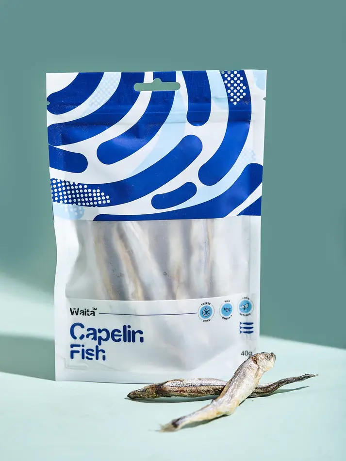 Waita Freeze Dried Capelin Fish