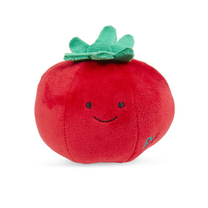 Tigan Tomato Plush Dog Toy