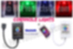 Bluetooth Controlled Cornhole LED Lights 16 Million Colors and Motion Options Handmade Made in America USA
