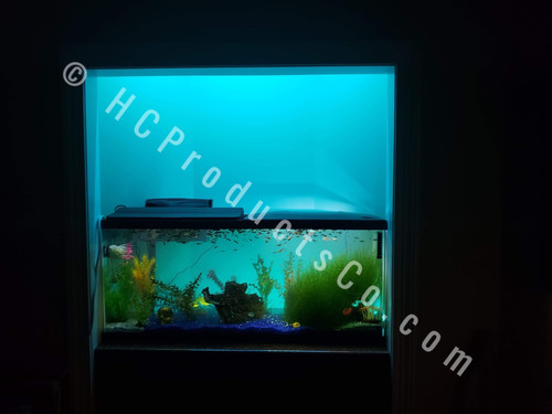 MQ 23 In Submersible LED Aquarium Light, 9W Color Changing Fish Tank Light With Remote Control - Foto 2