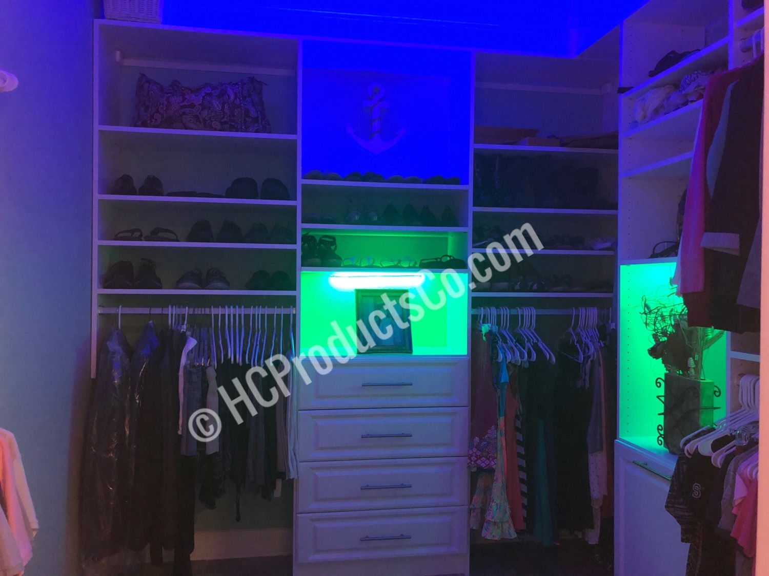 Remote Controlled LED Lights Closet, Cabinet, Storage, Garage, Accent, Kitchen Handmade Made in America USA