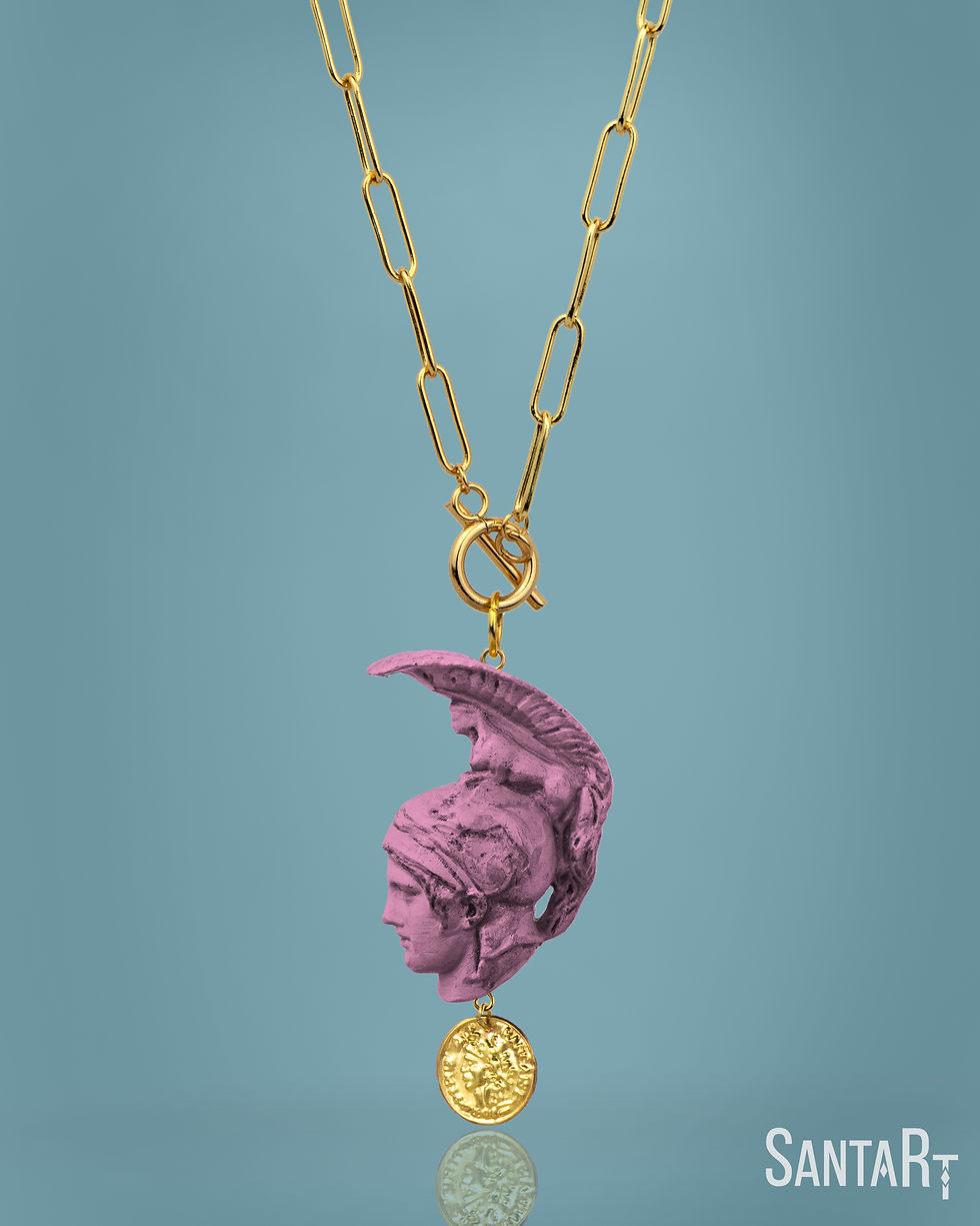 Miniatura: Collana Ares rosa