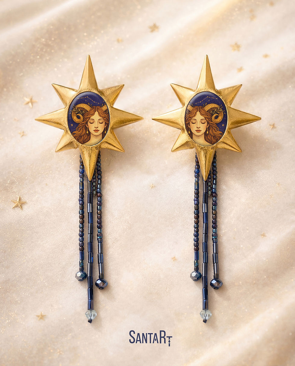 Miniatura: Orecchini Ariete