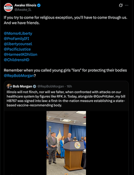 Illinois' Vaccine Bill: A Dangerous Disregard for Truth and Freedom