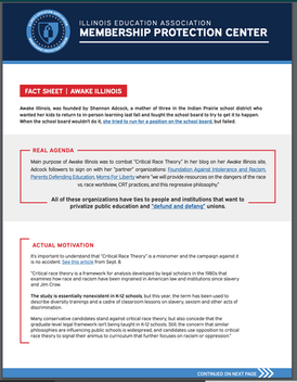 The I.E.A. is scared, y'all!