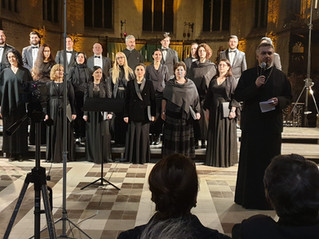 The “Nicolae Lungu” Choir of the Romanian Patriarchate Concerted in Brussels