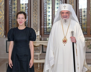 Patriarch Daniel receives European Commission Executive Vice-President Roxana Mînzatu