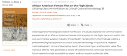 AFRICAN AMERICAN FEMALE PILOT ON THE FLIGHT DECK
