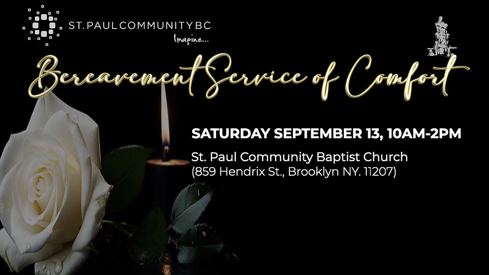 Bereavement Service of Comfort