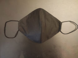 Mascarilla lisa negra