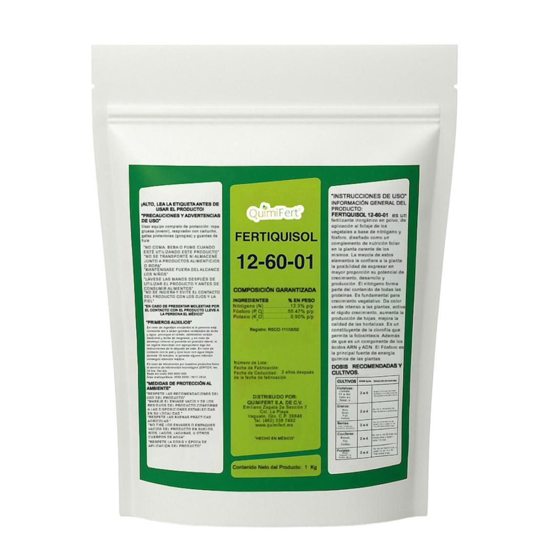 Fertiquisol 12-60-01 20 X 1 kg