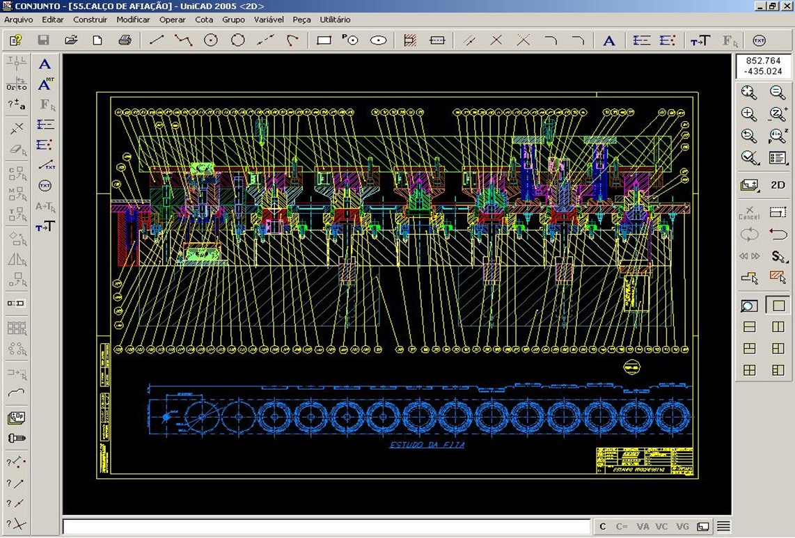 Projeto de Estampo Progressivo