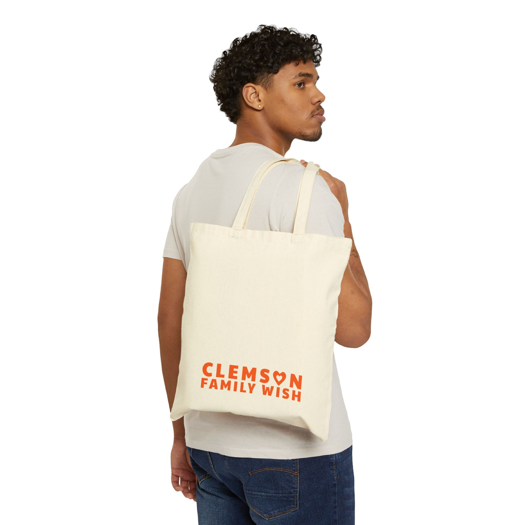 Clemson Family Wish - Cotton Tote to get you To-and-From