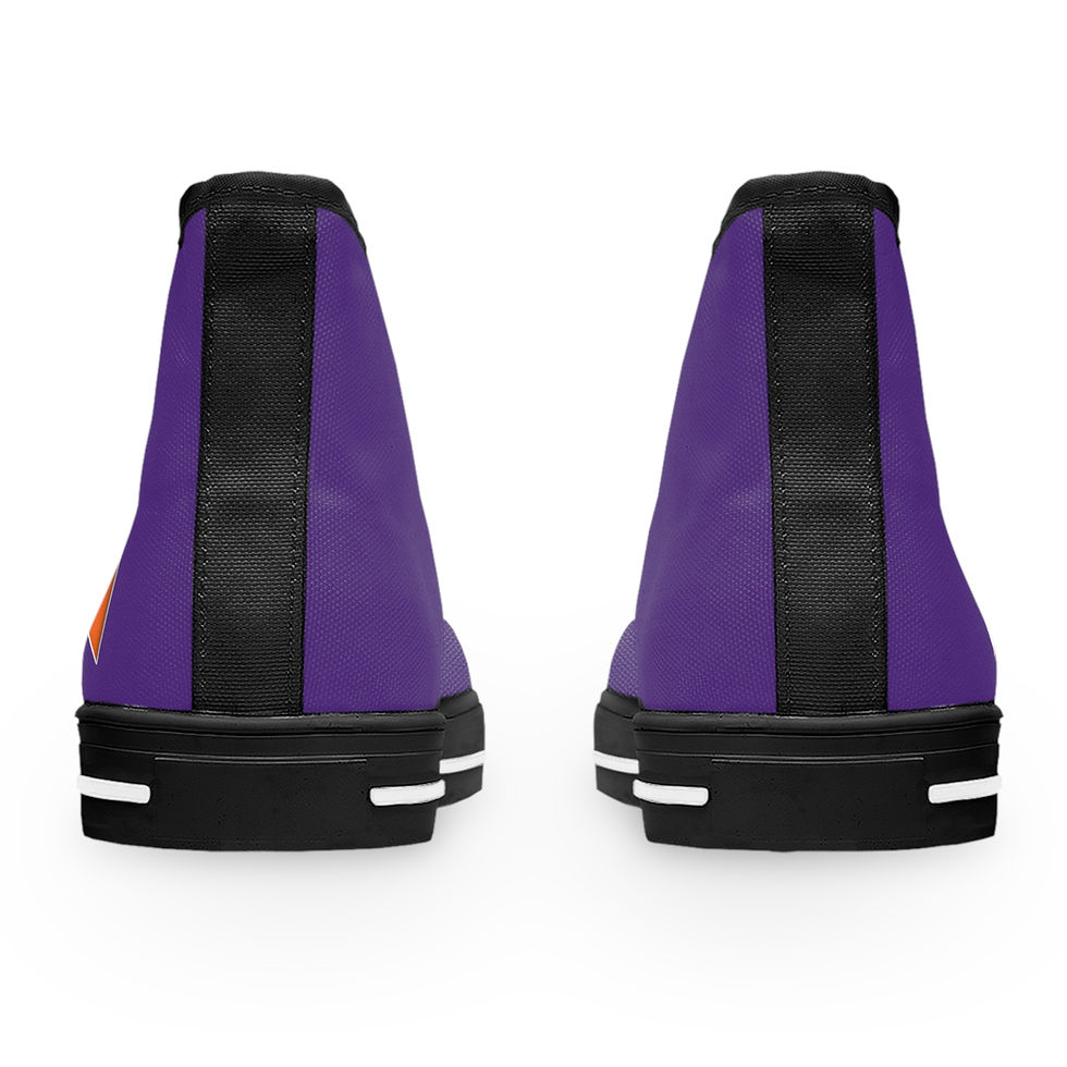 Thumbnail: High Top Sneakers - Heart Clemson Family  Wish