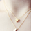 Miniatura: COLLAR STELLA E A LUNA DORADO