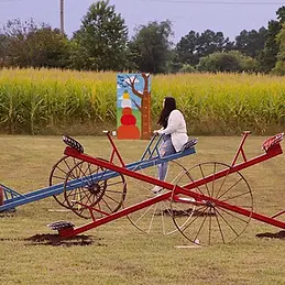 Seesaws at Fairview Fun Farm