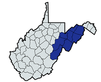 Potomac Highlands Rural Community Outreach Service Region