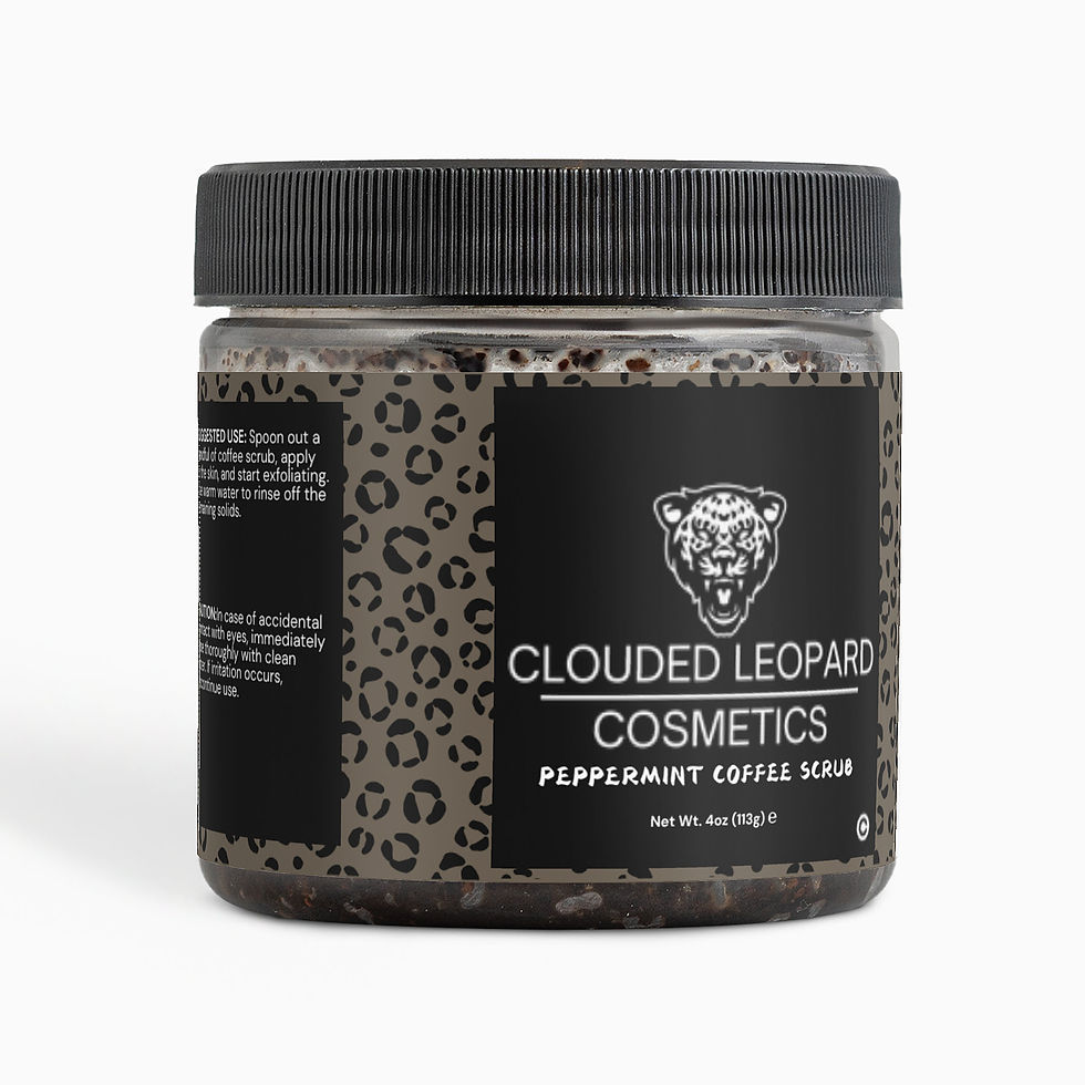 Peppermint Coffee Scrub