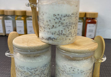 Overnight Oats mangue coco