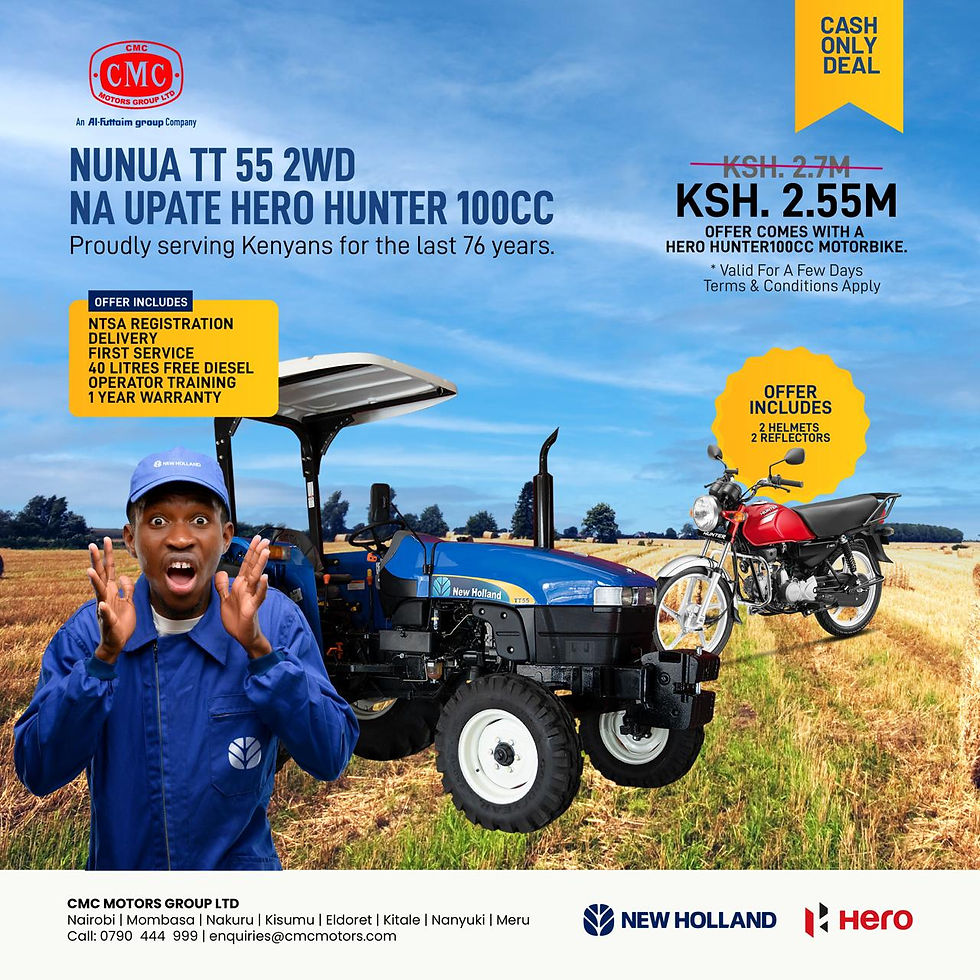 A CMC tractor advertisement