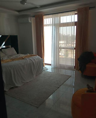 Well Lit room of Aqua Nyali Apartment