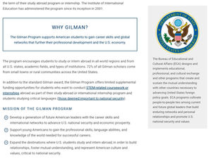 Funding Your Study Abroad Experience with Gilman Scholarship