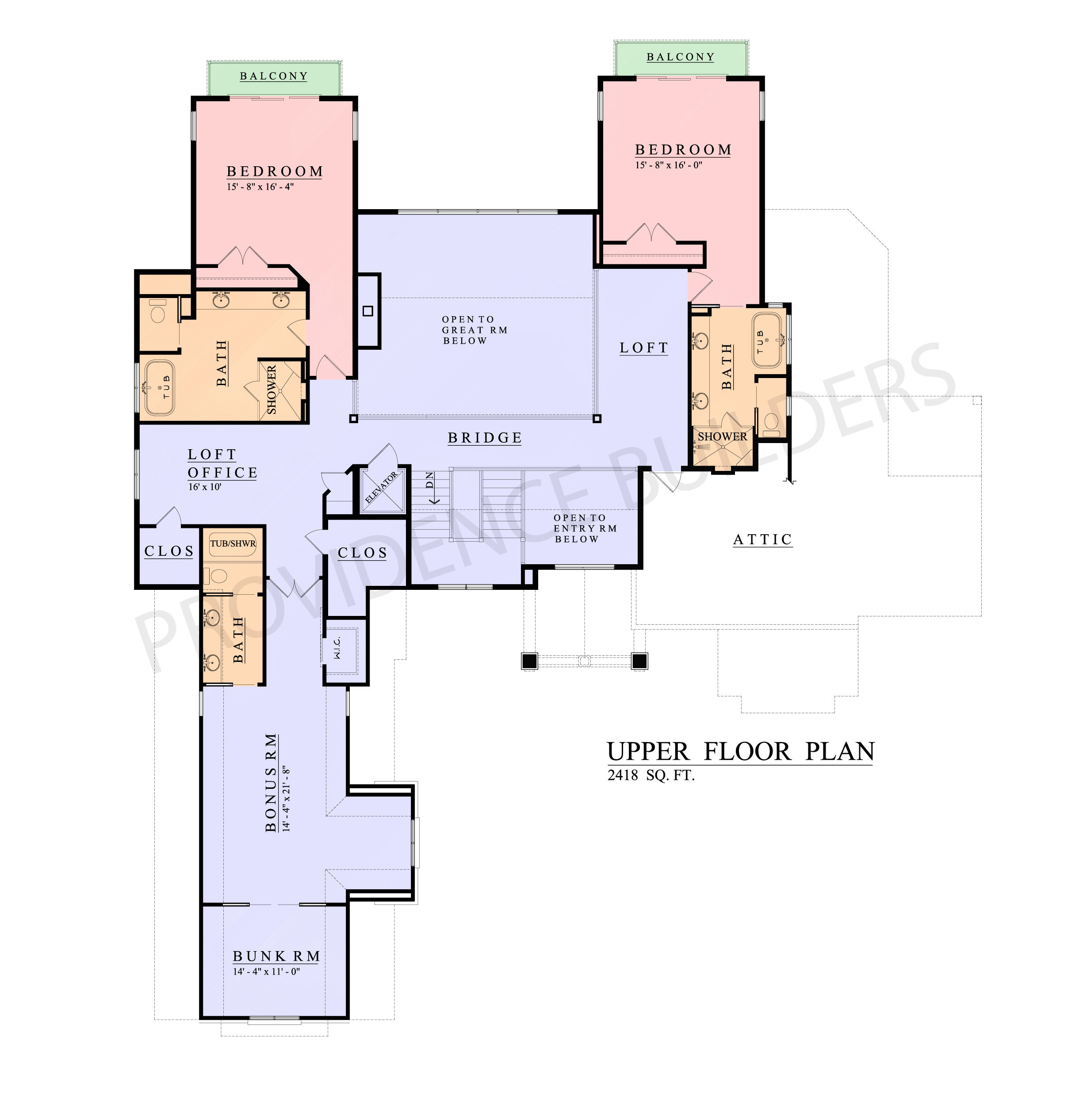 Monticello Floor Plans Providence Builders Of Tennessee Llc