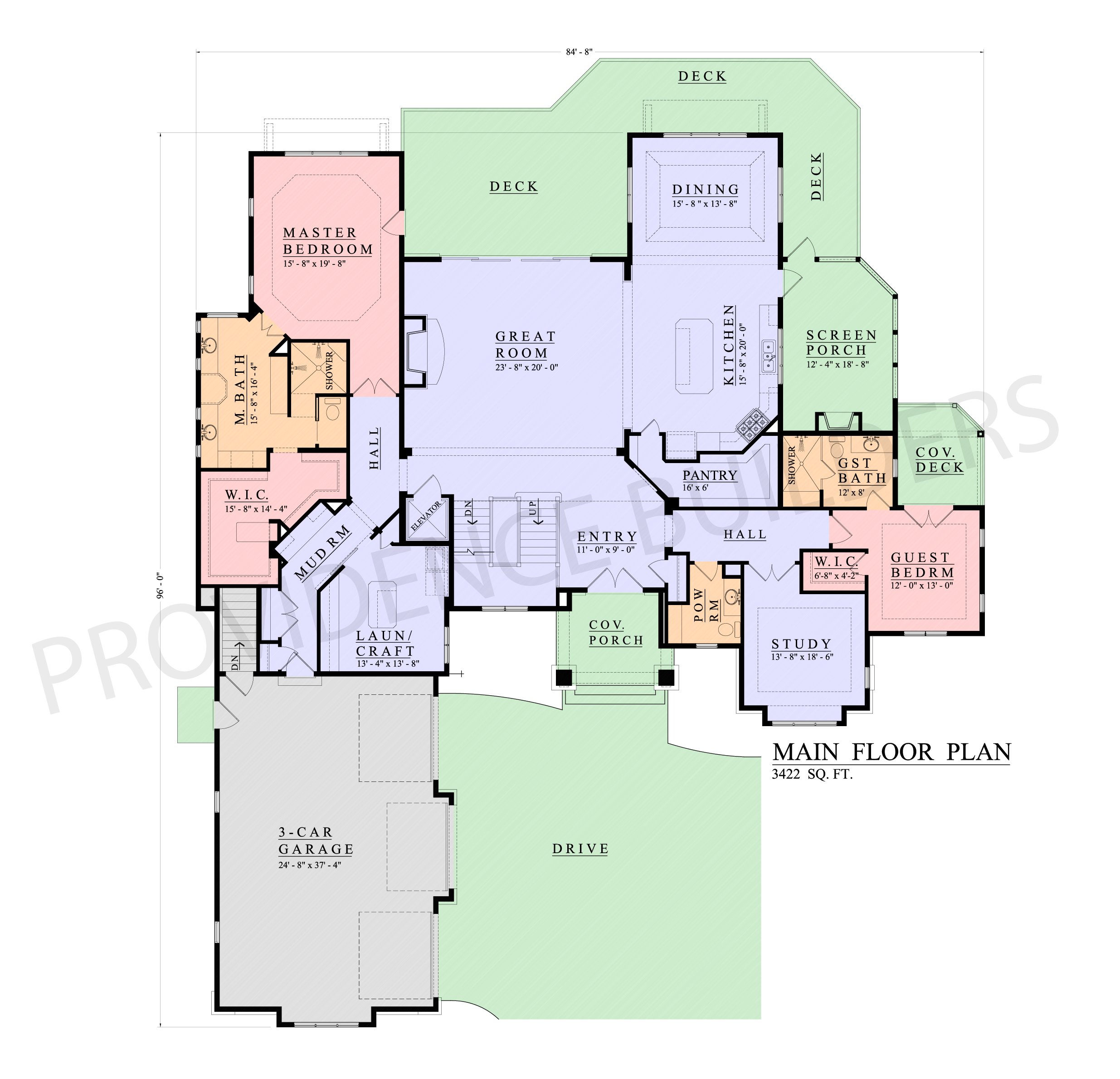 Monticello Floor Plans Providence Builders of Tennessee, LLC
