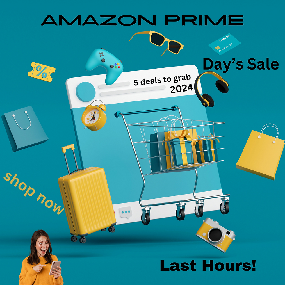 It's Amazon Prime Day's Last Call! 5 Deals You Should Grab Before Time Runs Out