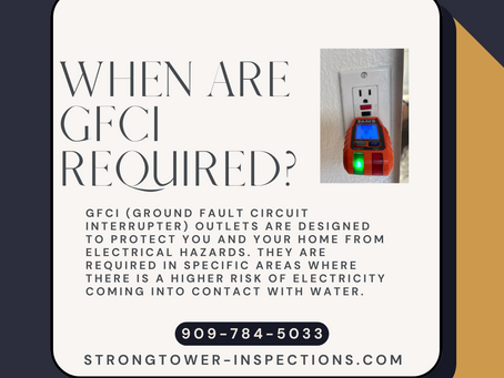 When are GFCI required?