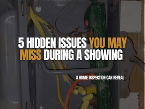 5 Hidden Problems Buyers Miss During a Home Showing (That a Home Inspection Can Reveal)