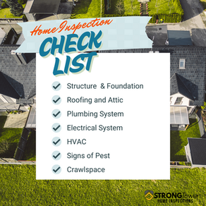 Top Issues Your Home Inspector Must Inspect- Essential Home Inspection Checklist