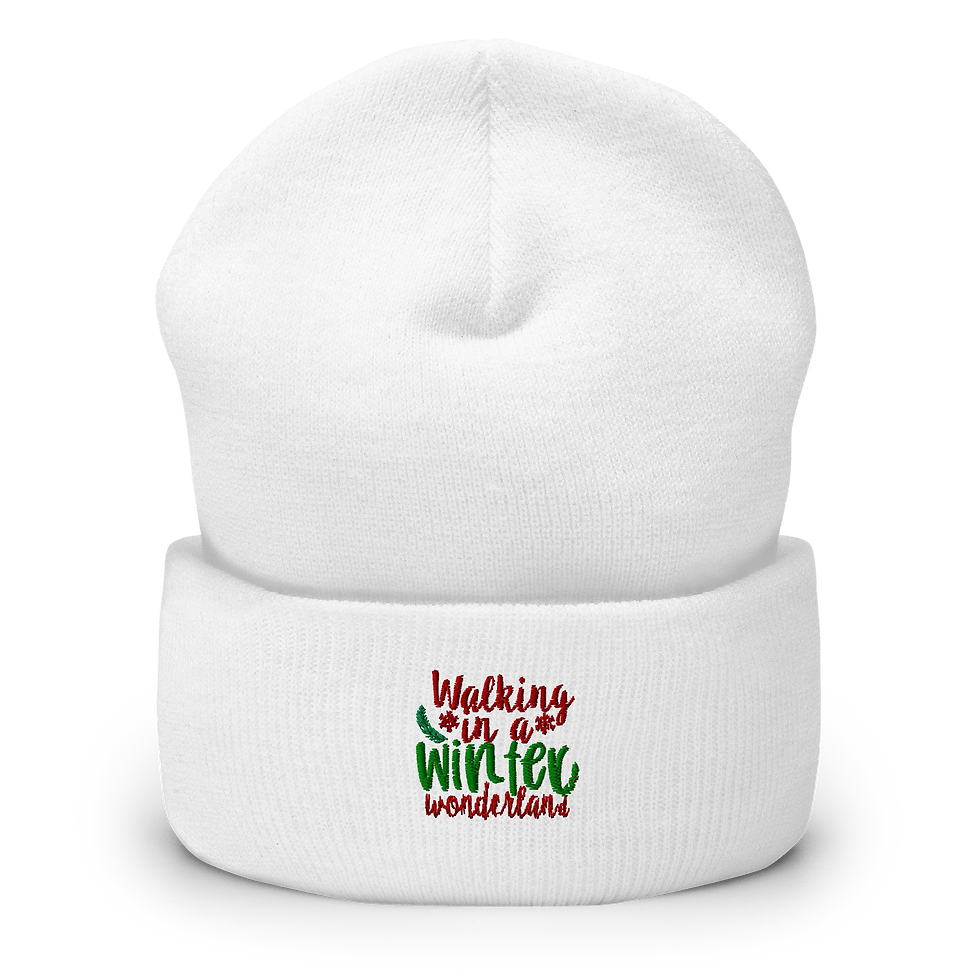 Miniatura: Inspirational Cuffed Beanie — Design 16