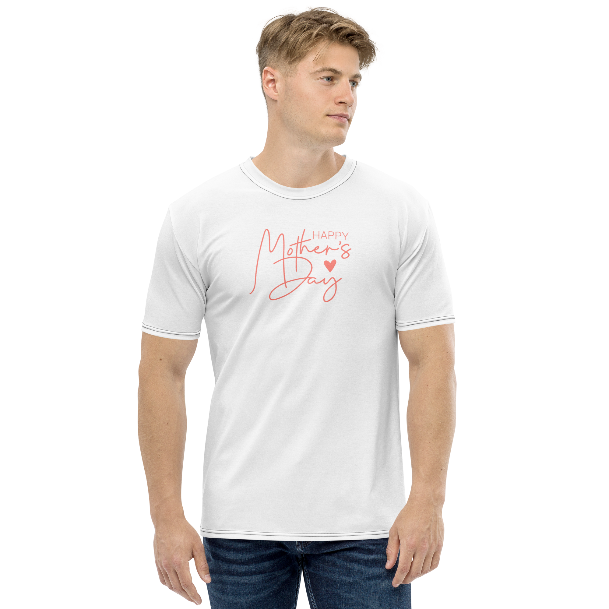 Inspirational All-Over Print Crew Neck T-Shirt — Design 04