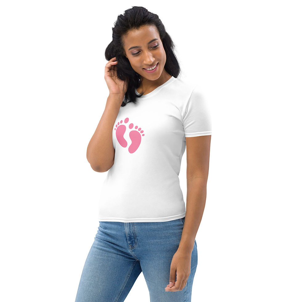 Thumbnail: Pink Baby Feet - Women's T-shirt