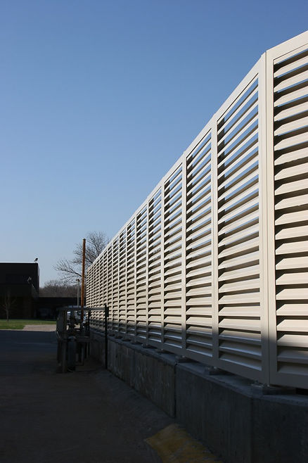 Aluminum Louvered Panels | Mansilla Metal Works