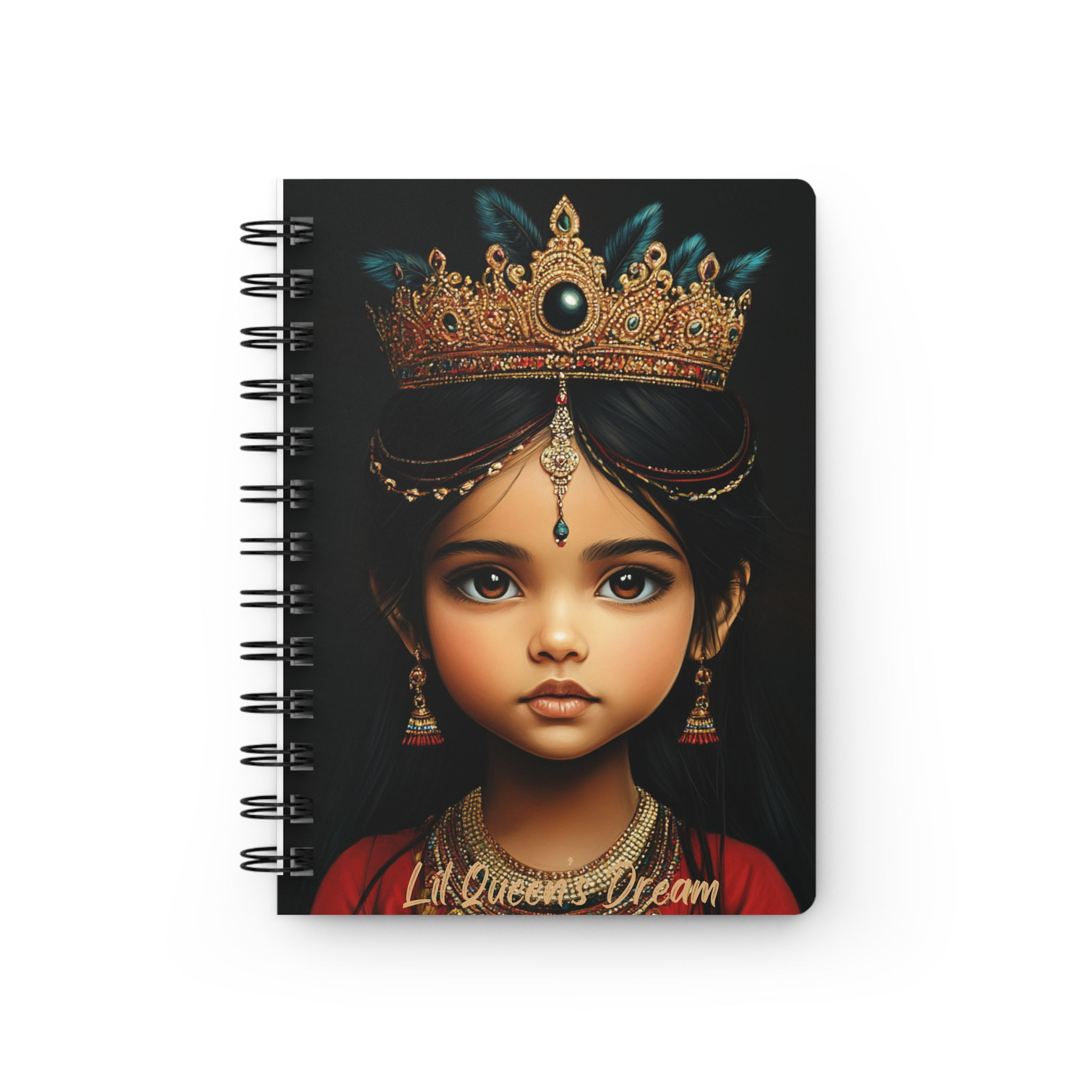 Lil Queen's Dream Spiral Bound Journal