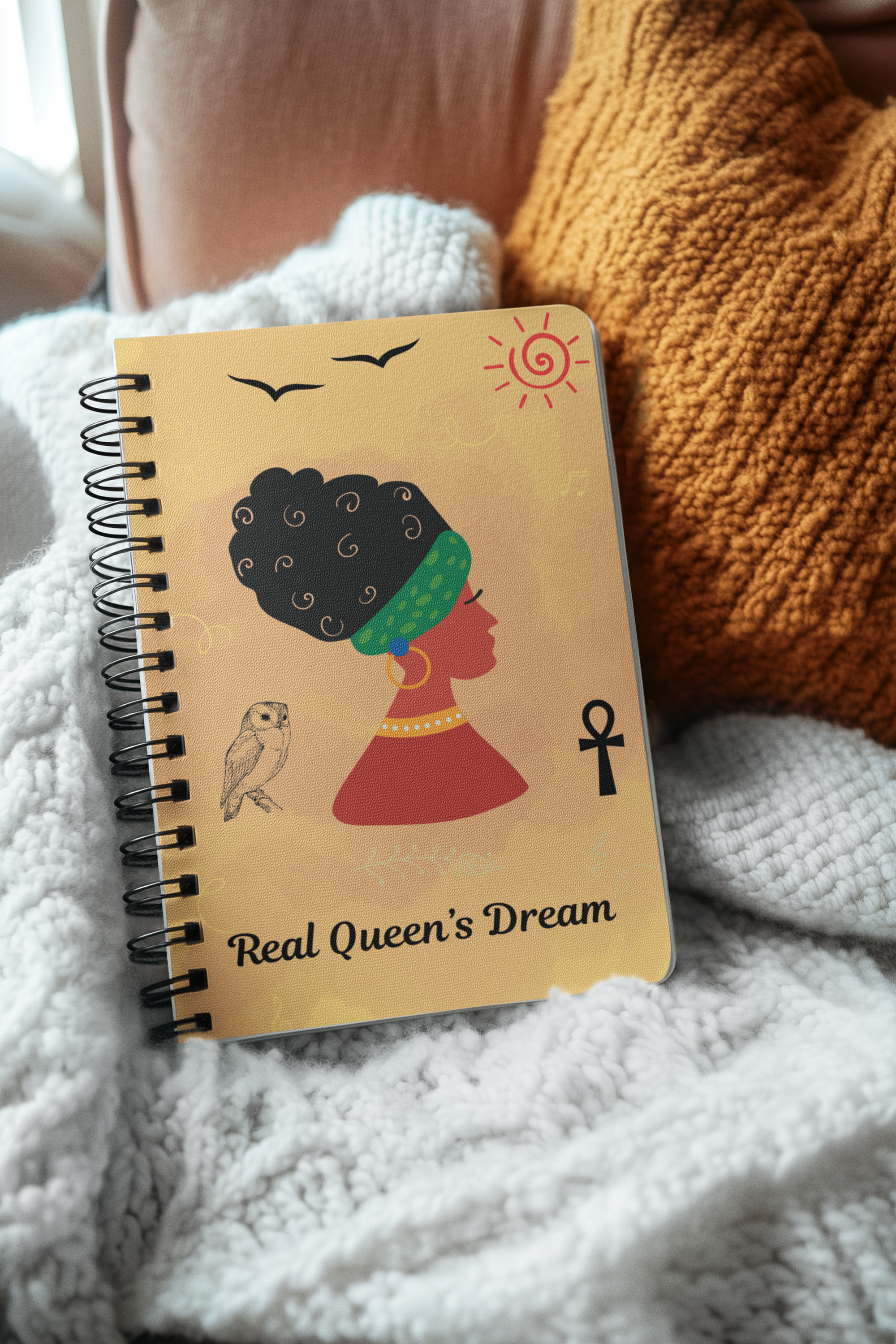Real Queen's Dream Spiral Bound Journal