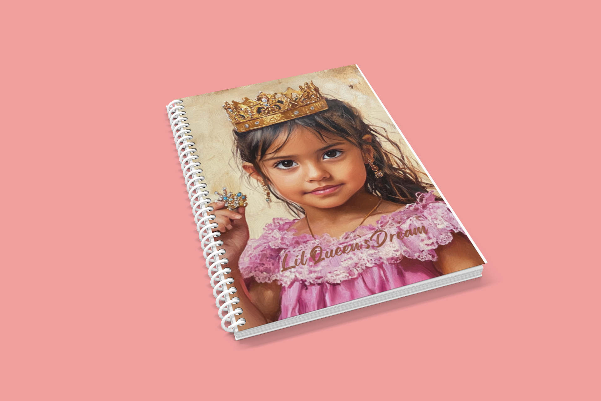 Lil Queen's Dream Spiral Bound Journal