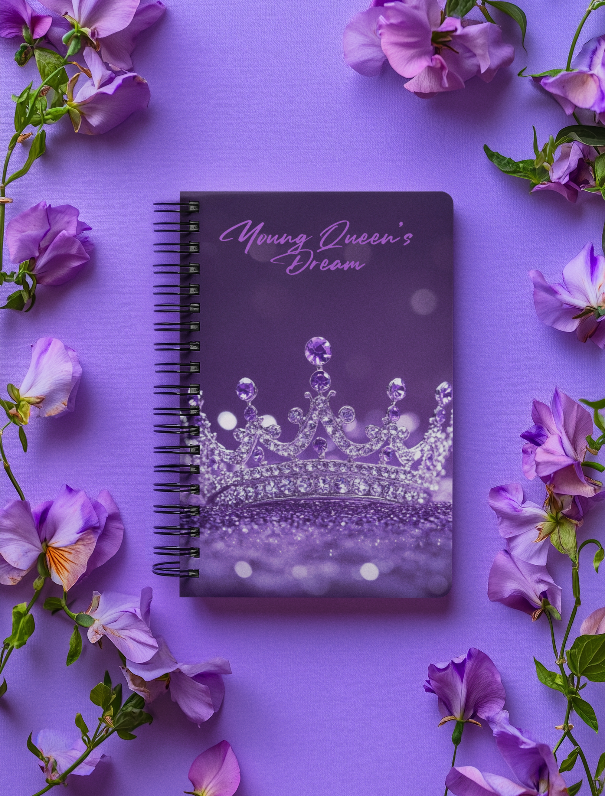 Young Queen's Dream Spiral Bound Journal